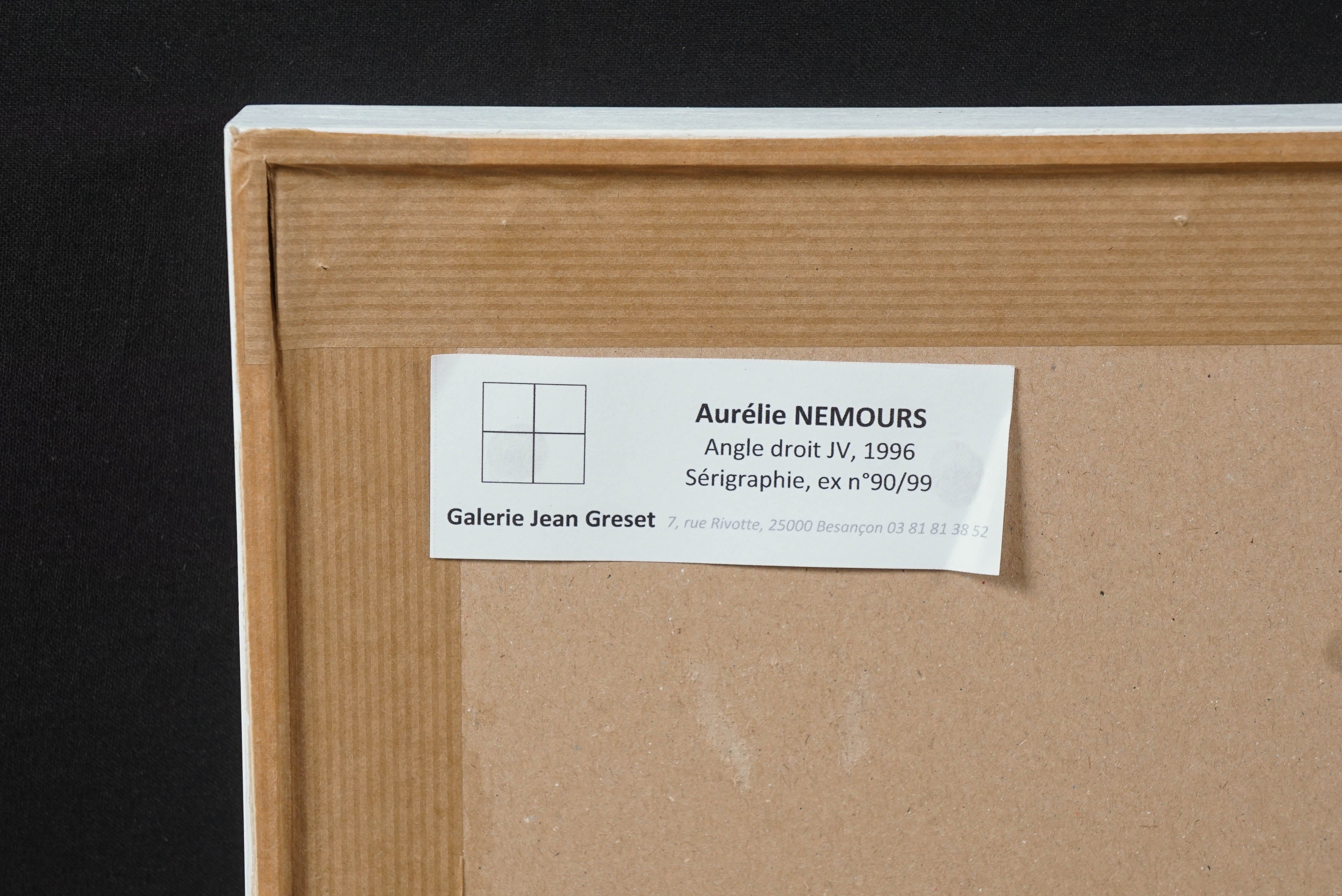 French Aurelie Nemours Serigraphs For Sale
