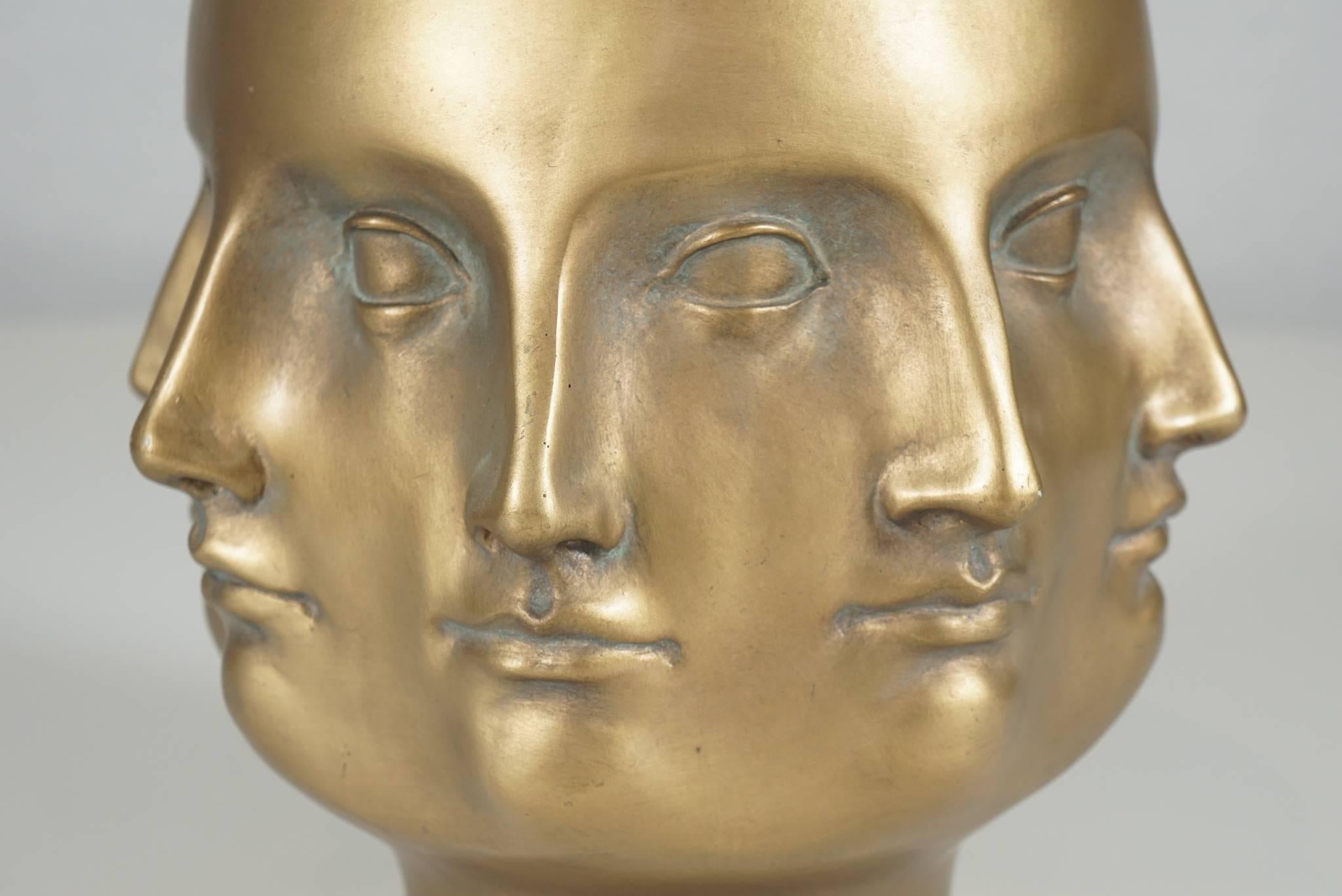Contemporary Dora Maar Perpetual Vase in Gold For Sale