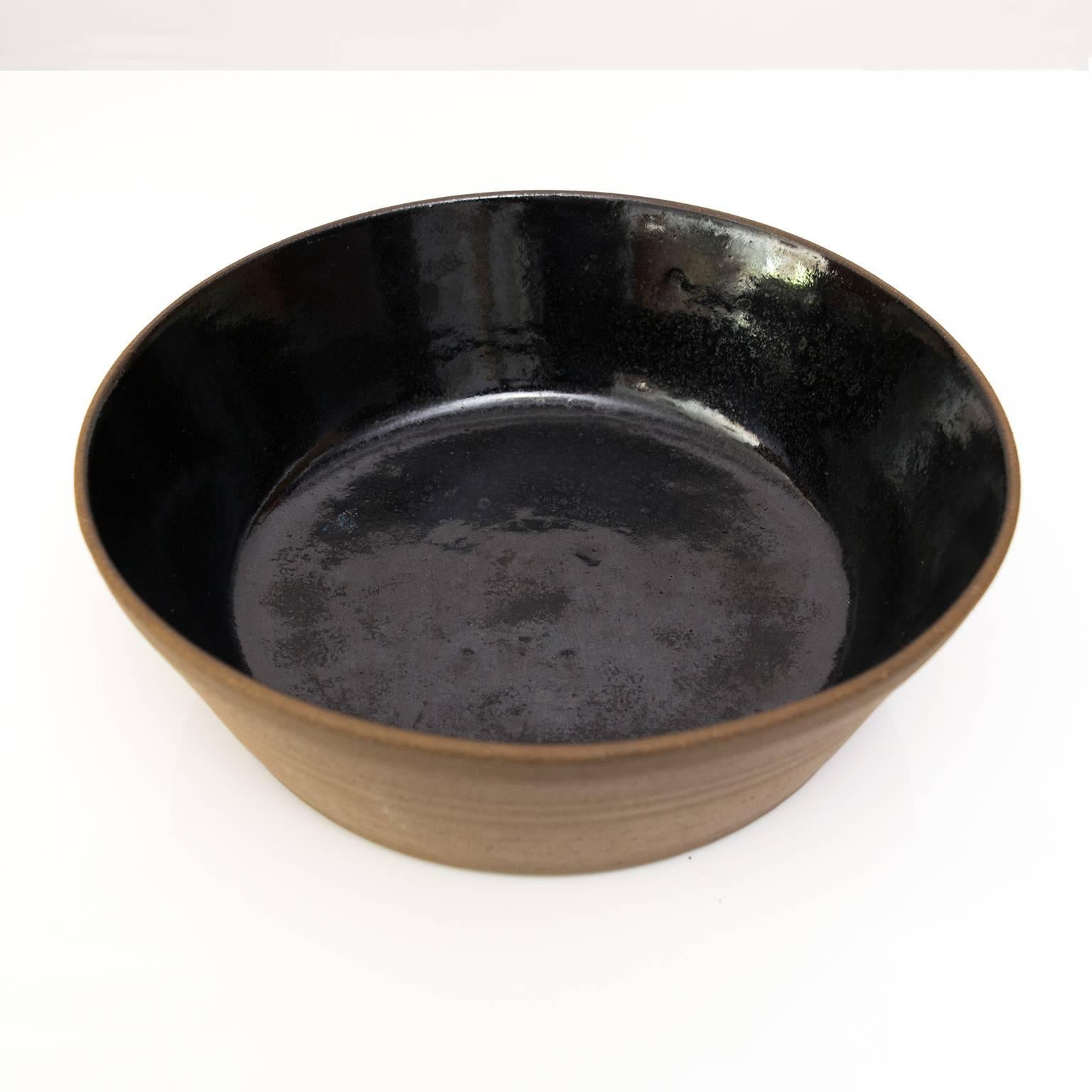 Glazed Scandinavian Modern Ceramic Bowl by Signe Persson-Melin For Sale