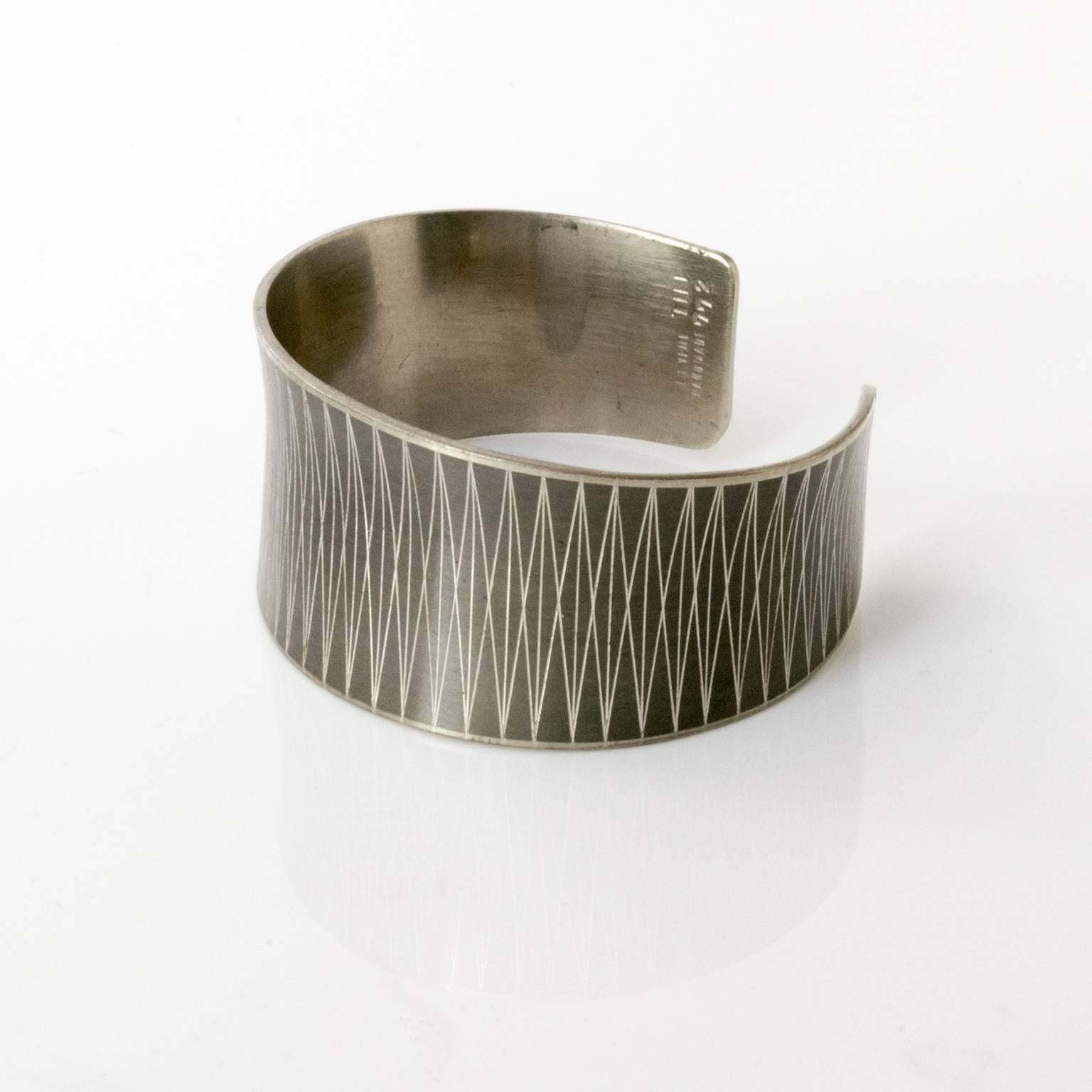 jorgen jensen pewter bracelet