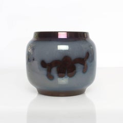 Swedish Art Deco Luster Glazed Vase by Nyman & Nyman Keramik, Höganäs