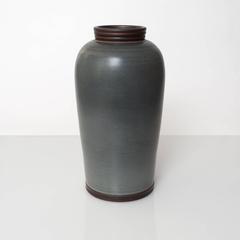 Tall Swedish Art Deco Vase by Gunnar Nylund for ALP, Lidkoping