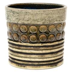 Scandinavian Modern Circle Vase by Britt-Louise Sundell