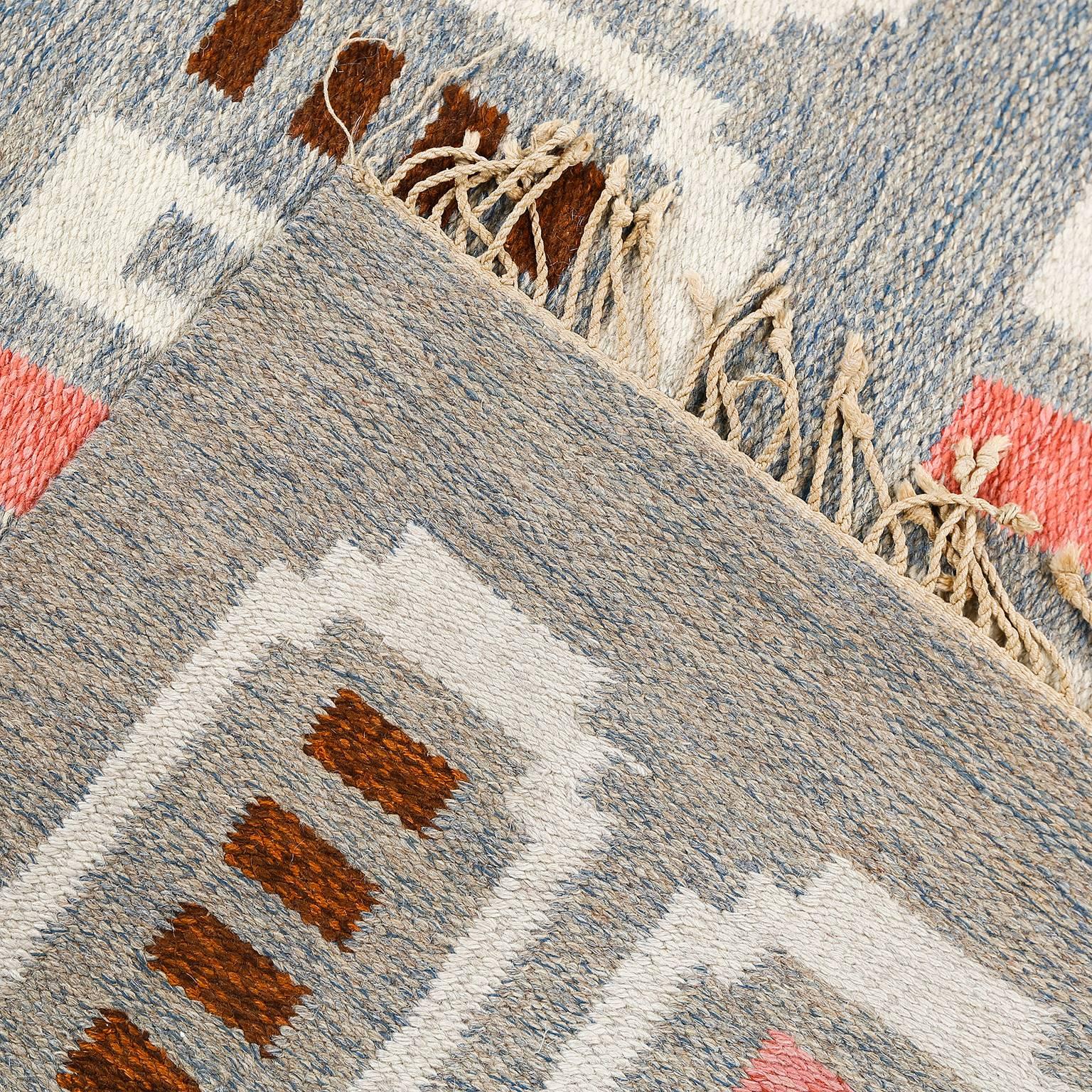 modern flat weave rug