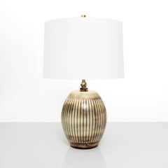 Scandinavian Modern Unique Ceramic Lamp by Gertrud Lonegren, Rorstrand