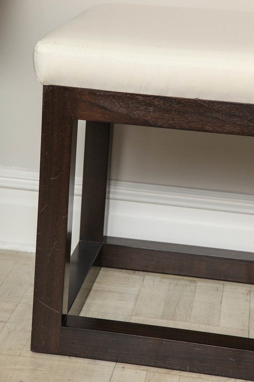 Lucca & Company Walnut Bench For Sale 3