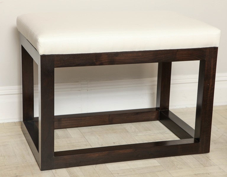Lucca & Company Walnut Bench For Sale 4