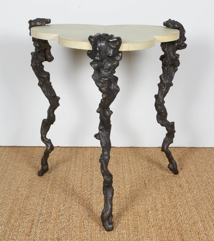 Shagreen Clover Table