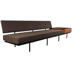 Florence Knoll Sofa with Side Table