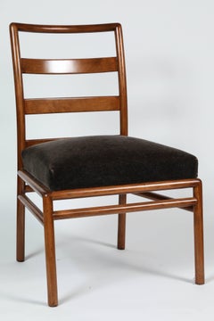 Robsjohn-Gibbings Extended Dining Table with Six Chairs