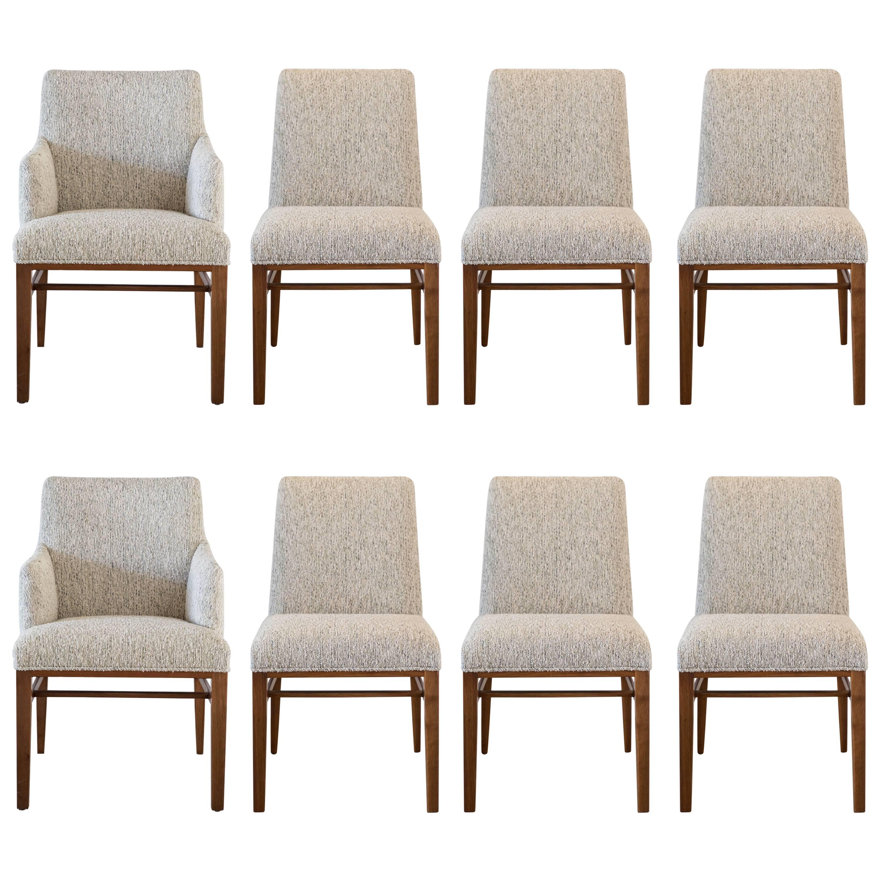 Eight Edward Wormley by Dunbar Dining Chairs For Sale