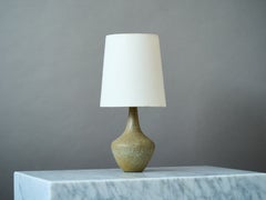 Gunnar Nylund, Stoneware Table Lamp for Rörstrand, Sweden, 1950s