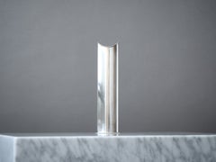 Silver Plated 'Giselle' Soliflor Vase Candlestick by Lino Sabattini. Italy 1970s