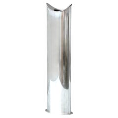 Silver Plated 'Giselle' Soliflor Vase Candlestick by Lino Sabattini. Italy 1970s