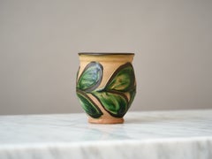 Kleine Keramikvase im Jugendstil von Herman A. Kähler, Dänemark, 1920er Jahre