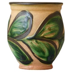 Kleine Keramikvase im Jugendstil von Herman A. Kähler, Dänemark, 1920er Jahre