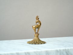 Sculpture Art déco en bronze / presse-papier, Danemark, années 1930