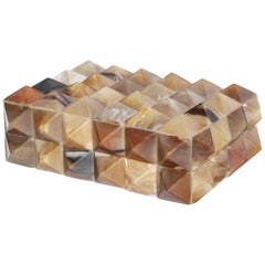 Pyramidal Horn Embellished Box