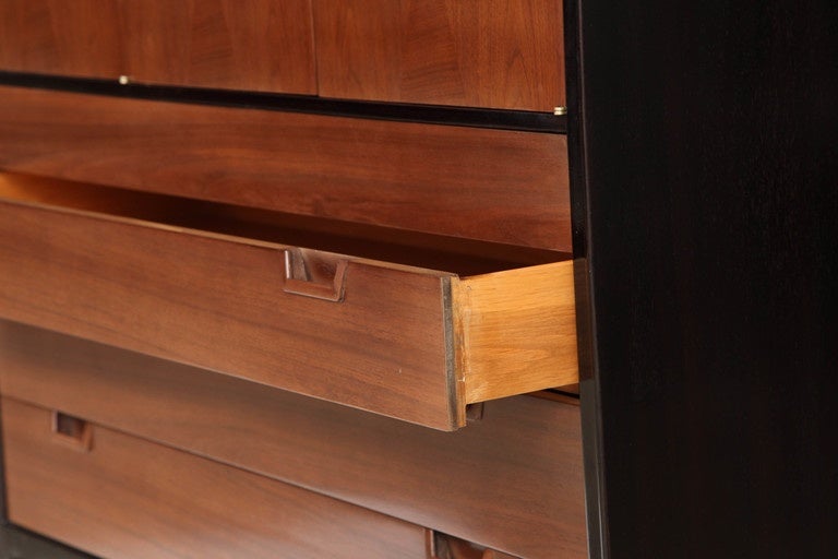 Walnut Janus Collection Chest of Drawers