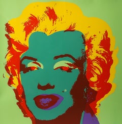 Andy Warhol's Marilyn Screenprint by Sunday B. Morning