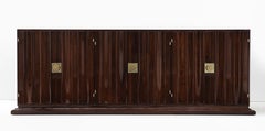 Tommi Parzinger Walnut Credenza