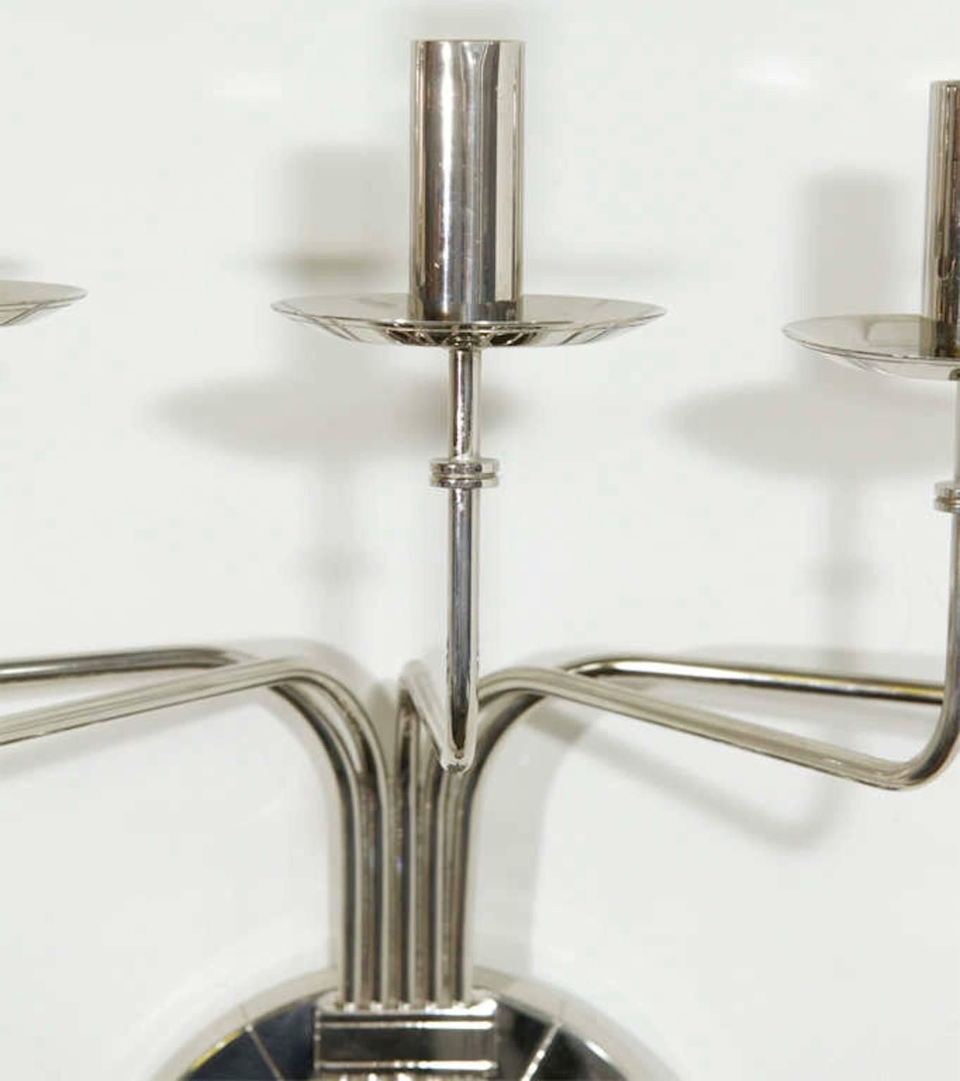 American Tommi Parzinger Five-Arm Sconces For Sale