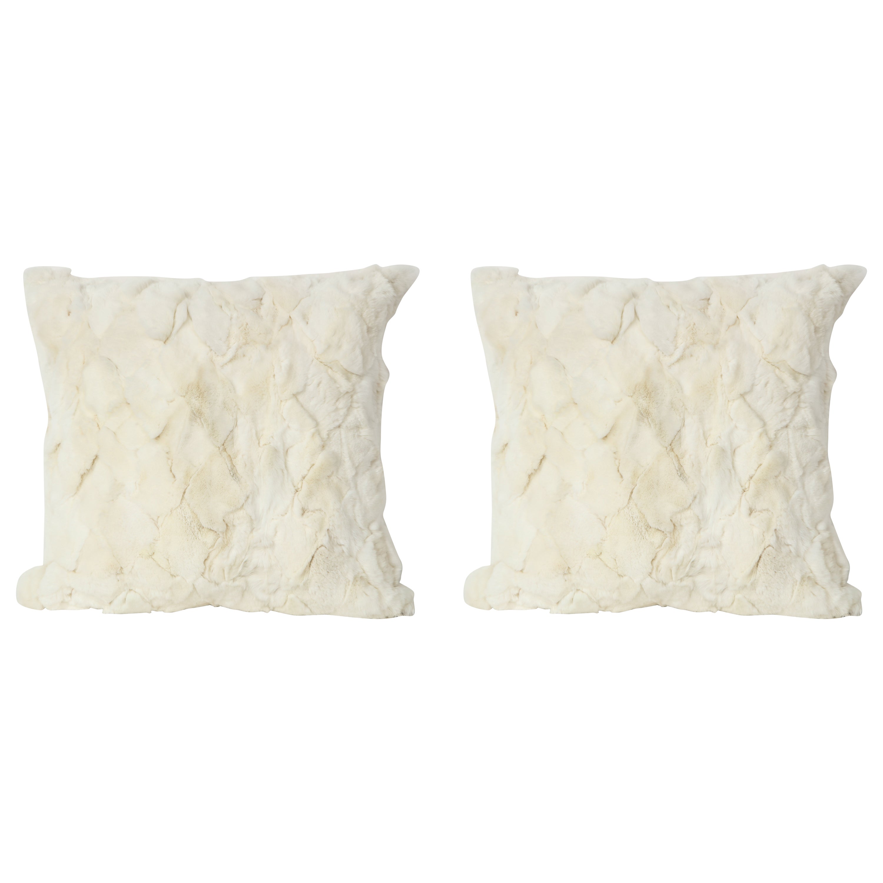 Custom Pair of Pearl and Rhinestone Embellished Pillows For Sale at 1stDibs