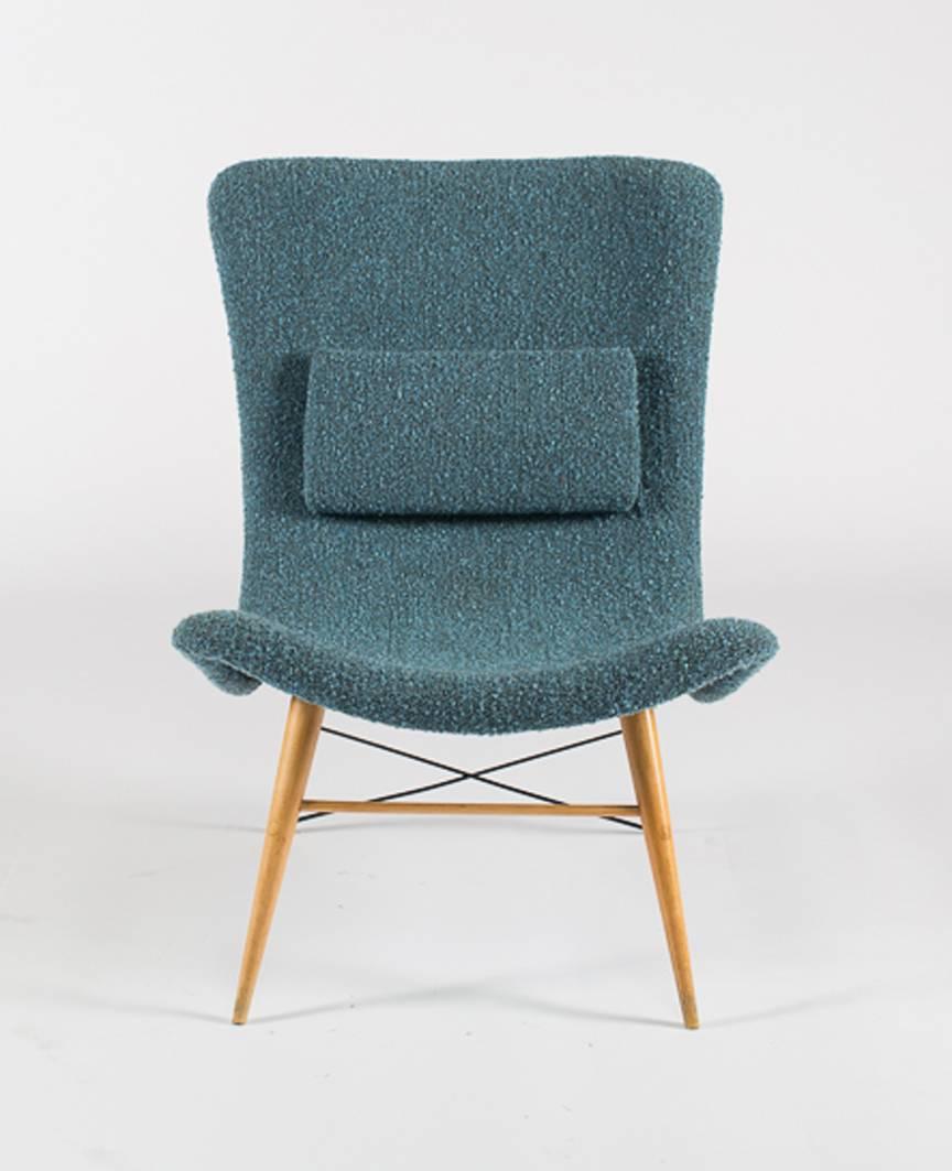 Mid-Century Modern Lounge Chairs by Miroslav Navratil For Sale