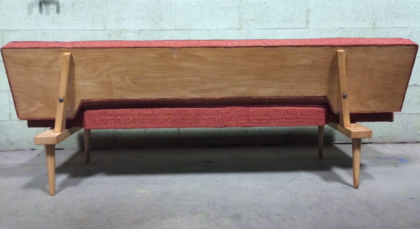 Mid-Century Modern Adjustable Bed/ Bench For Sale