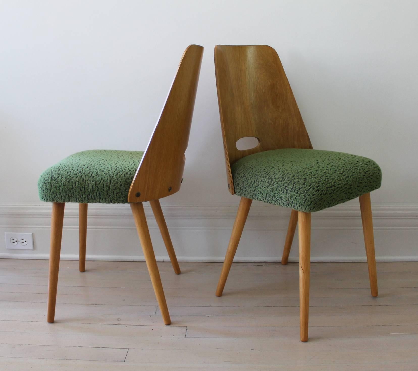 Mid-Century Modern Dining Chairs by TON