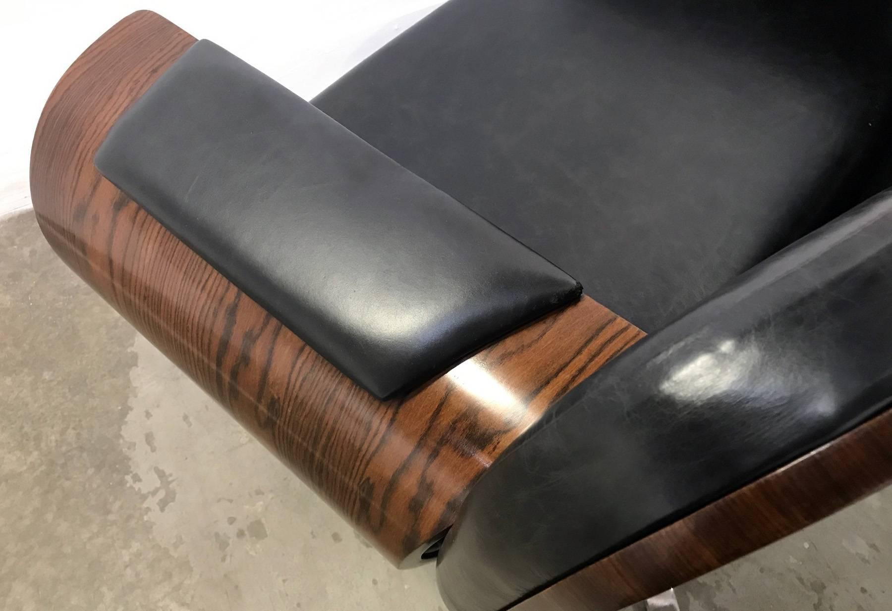 Brazilian Rosewood Lounge Chair by Jorge Zalszupin For Sale 1