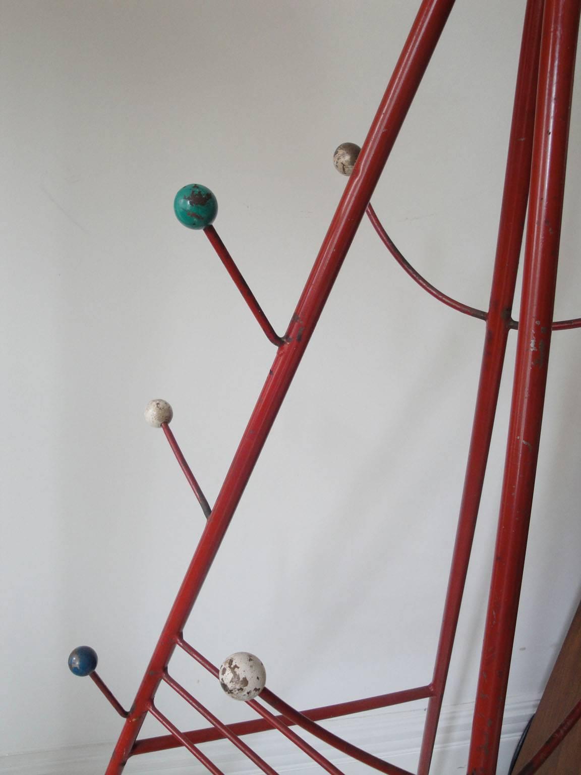French Coat Rack In Good Condition For Sale In Hudson, NY
