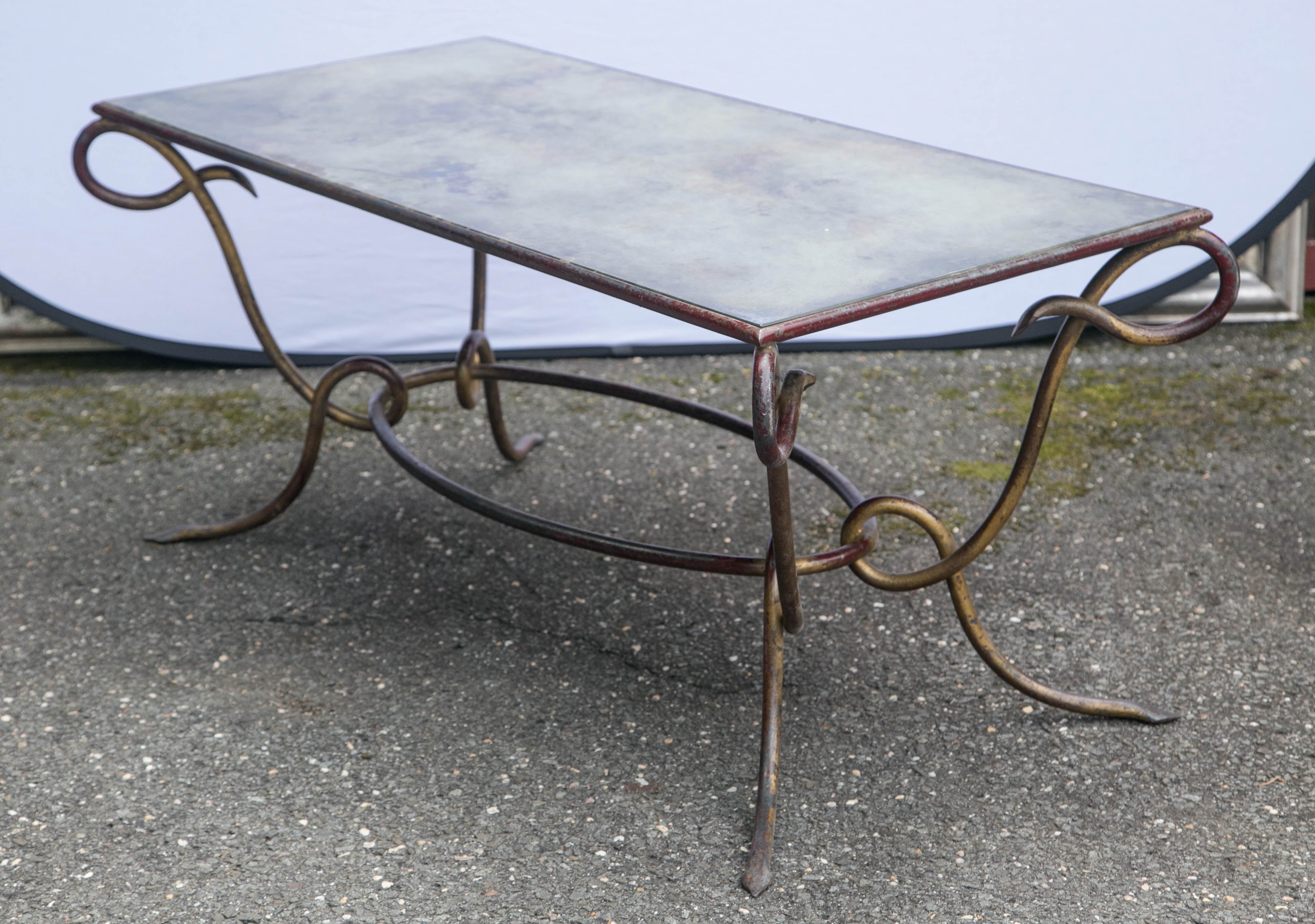 Forged Iron Coffee Table 1