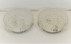 Bubble Textured Hustadt Leuchten Flush Mount