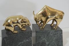 Bull and Bear Bookends