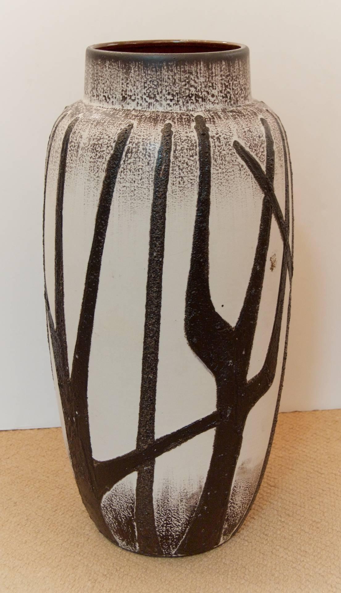 Mid-Century Modern Large Scheurich Vase / Umbrella Stand