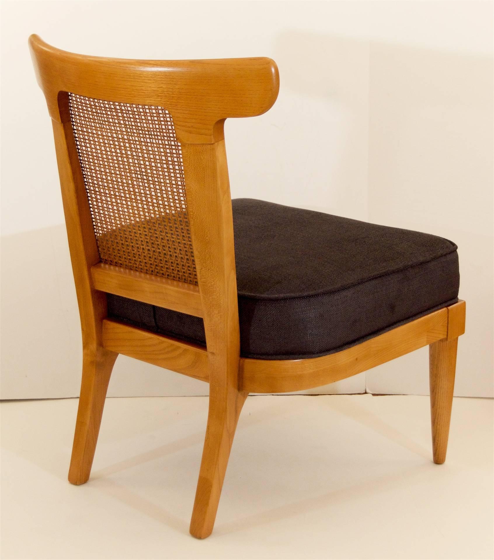 Mid-20th Century Pair of Tomlinson Slipper Chairs