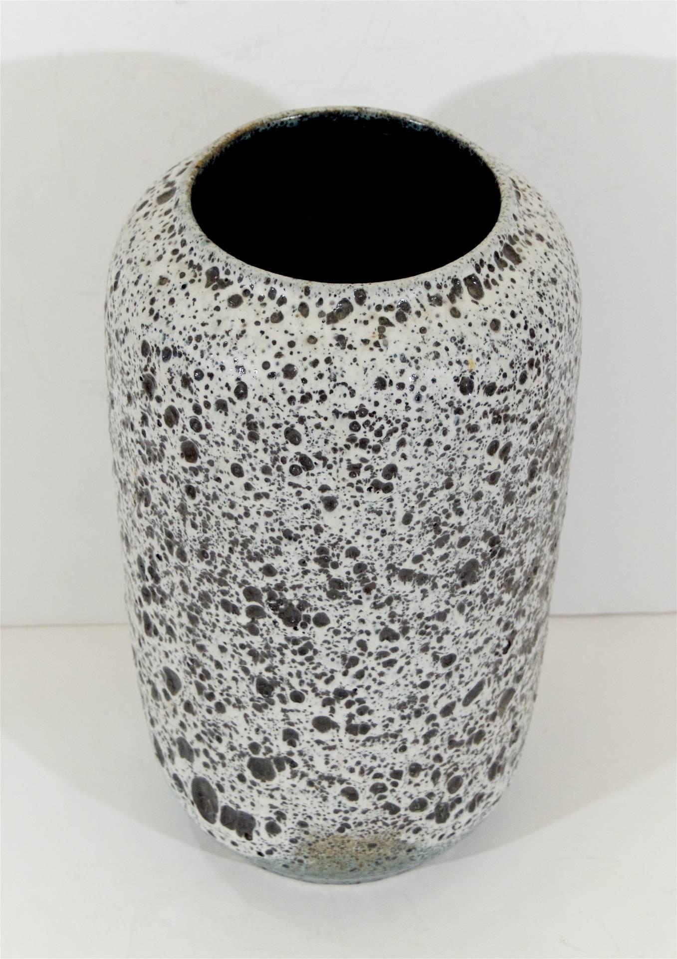 German Large Lava Glaze Vase by Scheurich