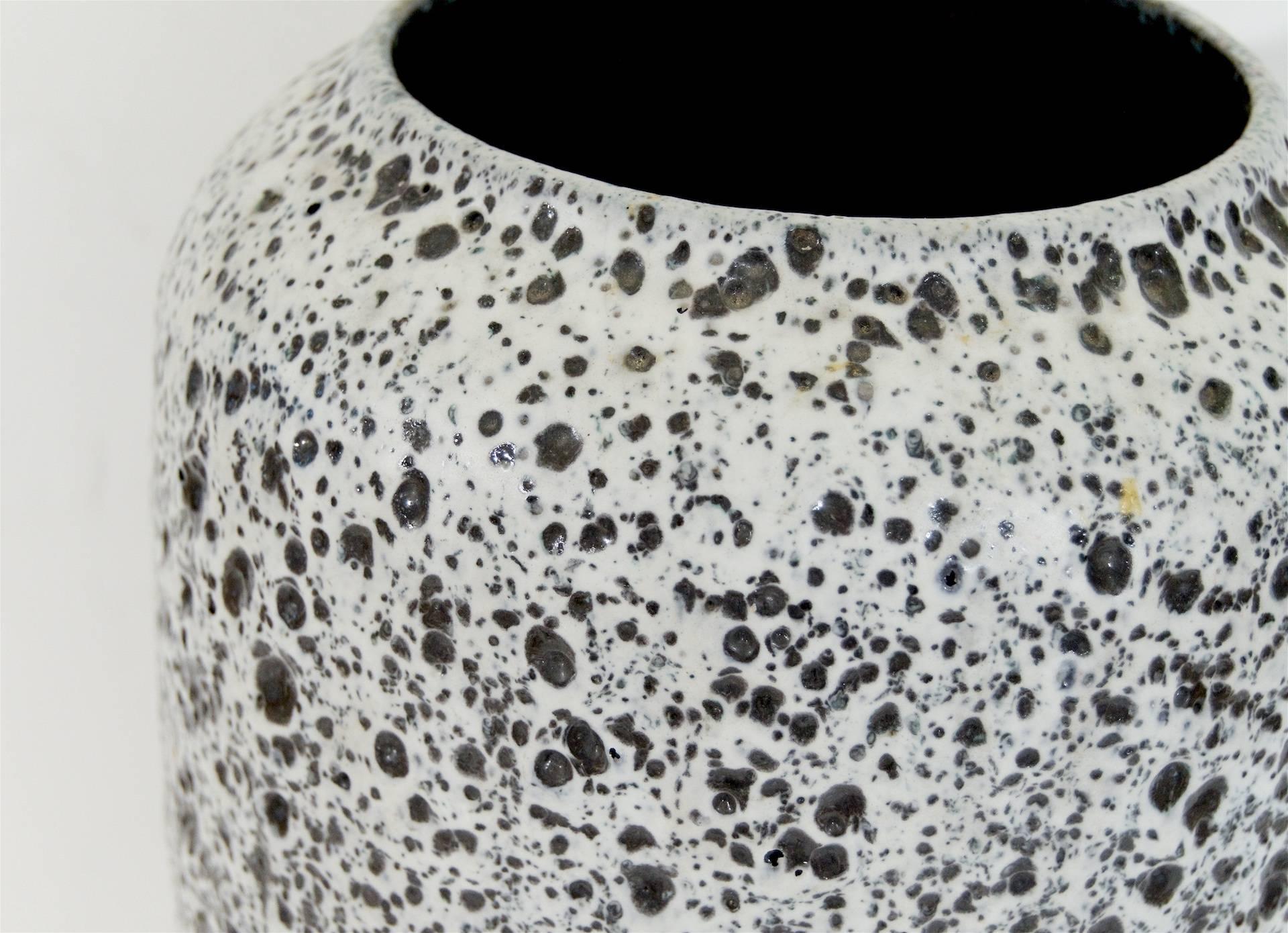 Glazed Large Lava Glaze Vase by Scheurich