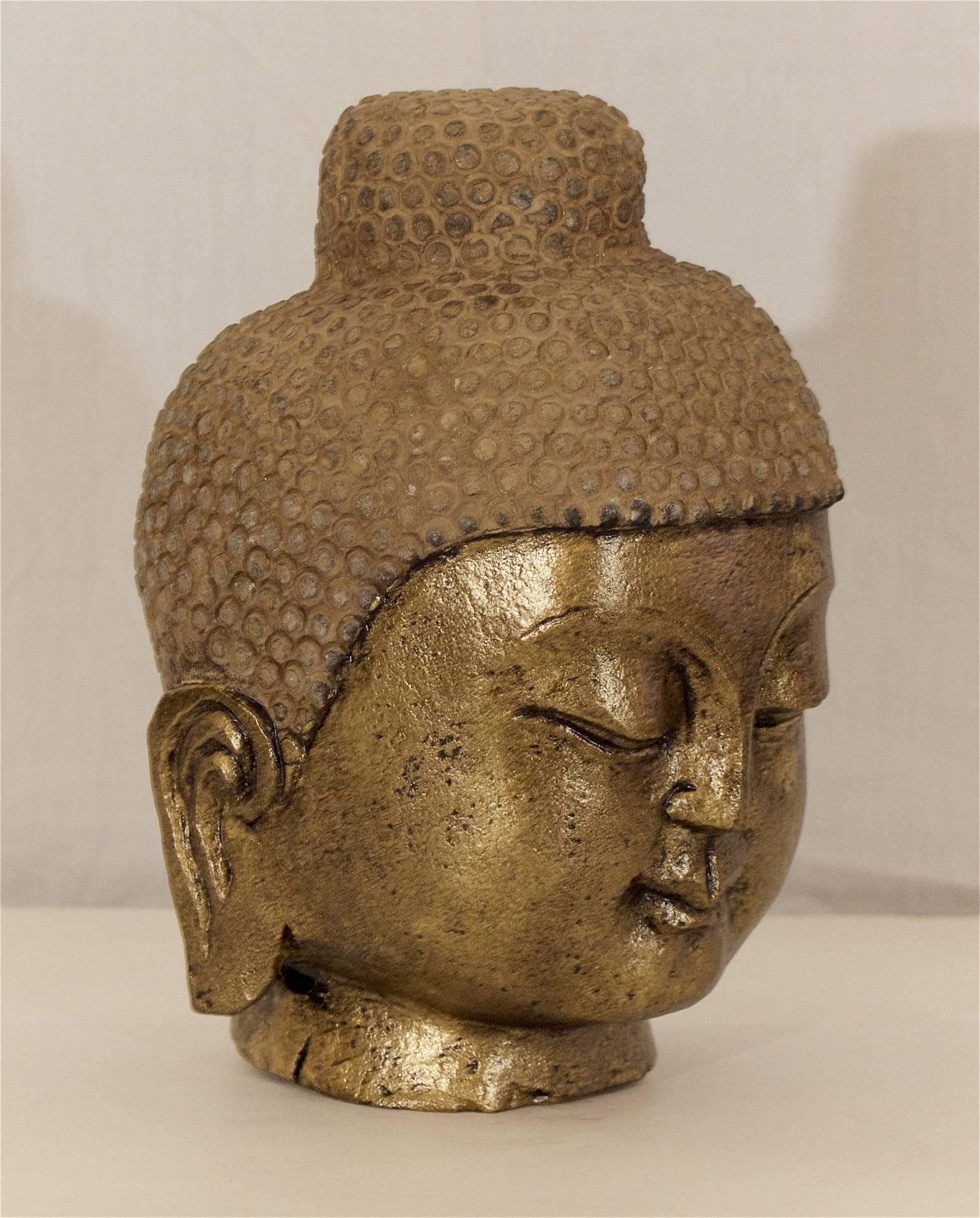 carved stone buddha