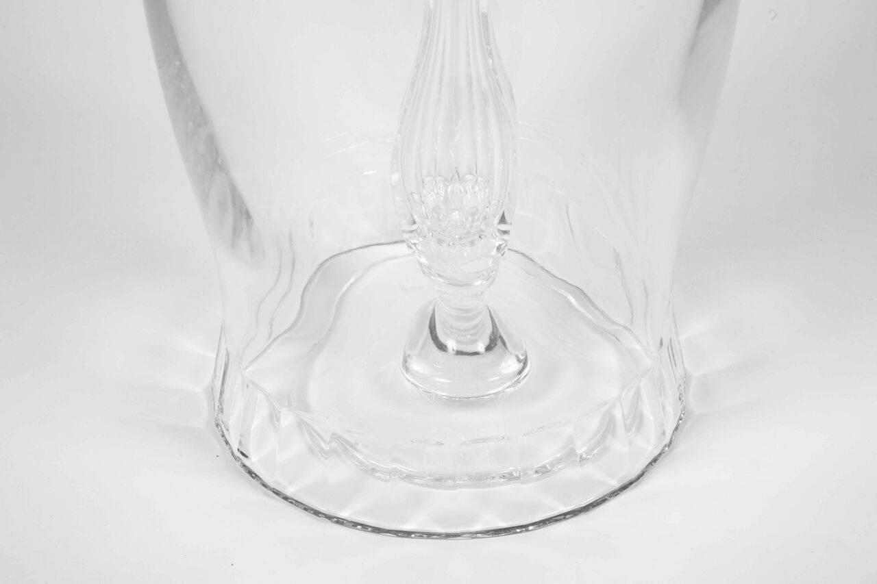 Pair of Cut Crystal Hurricanes with Candlesticks 1