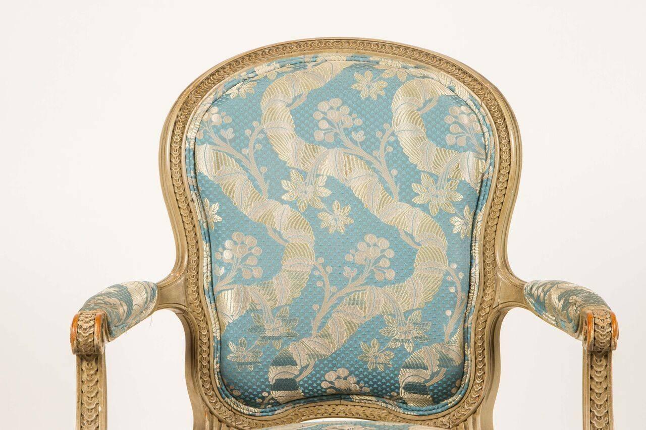 19th Century George III Style Armchair For Sale