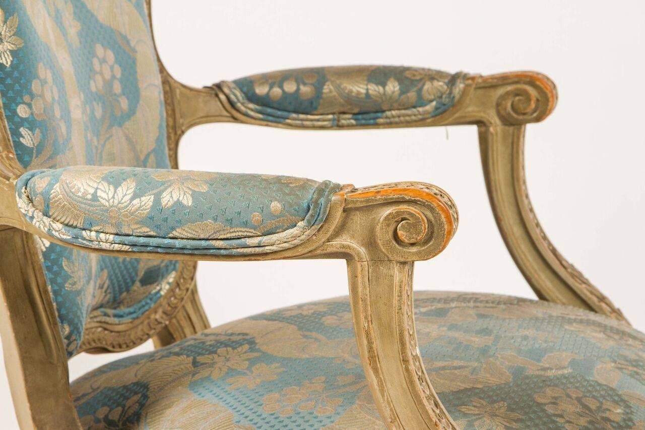 George III Style Armchair For Sale 1