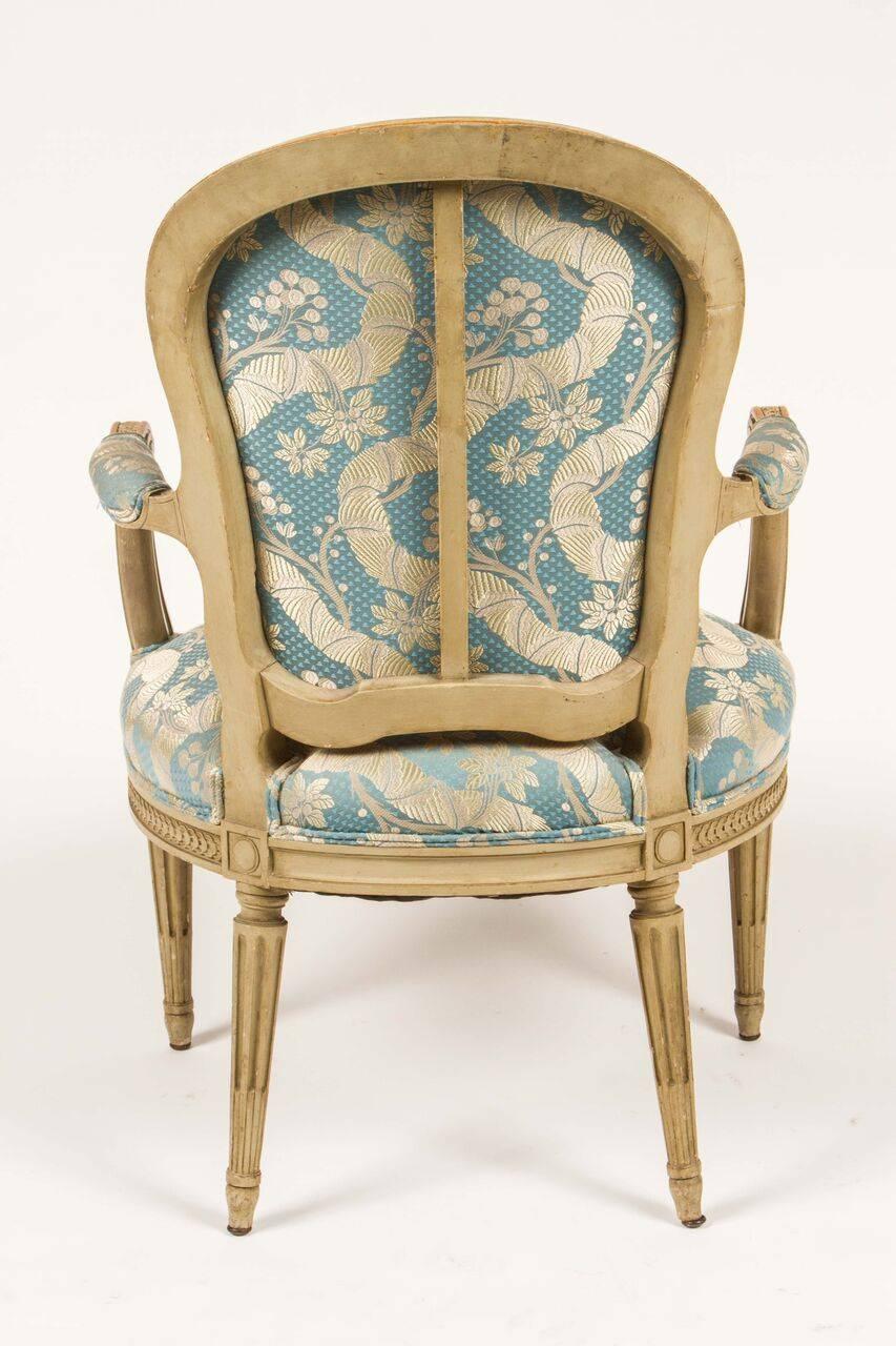George III Style Armchair In Good Condition For Sale In Los Angeles, CA