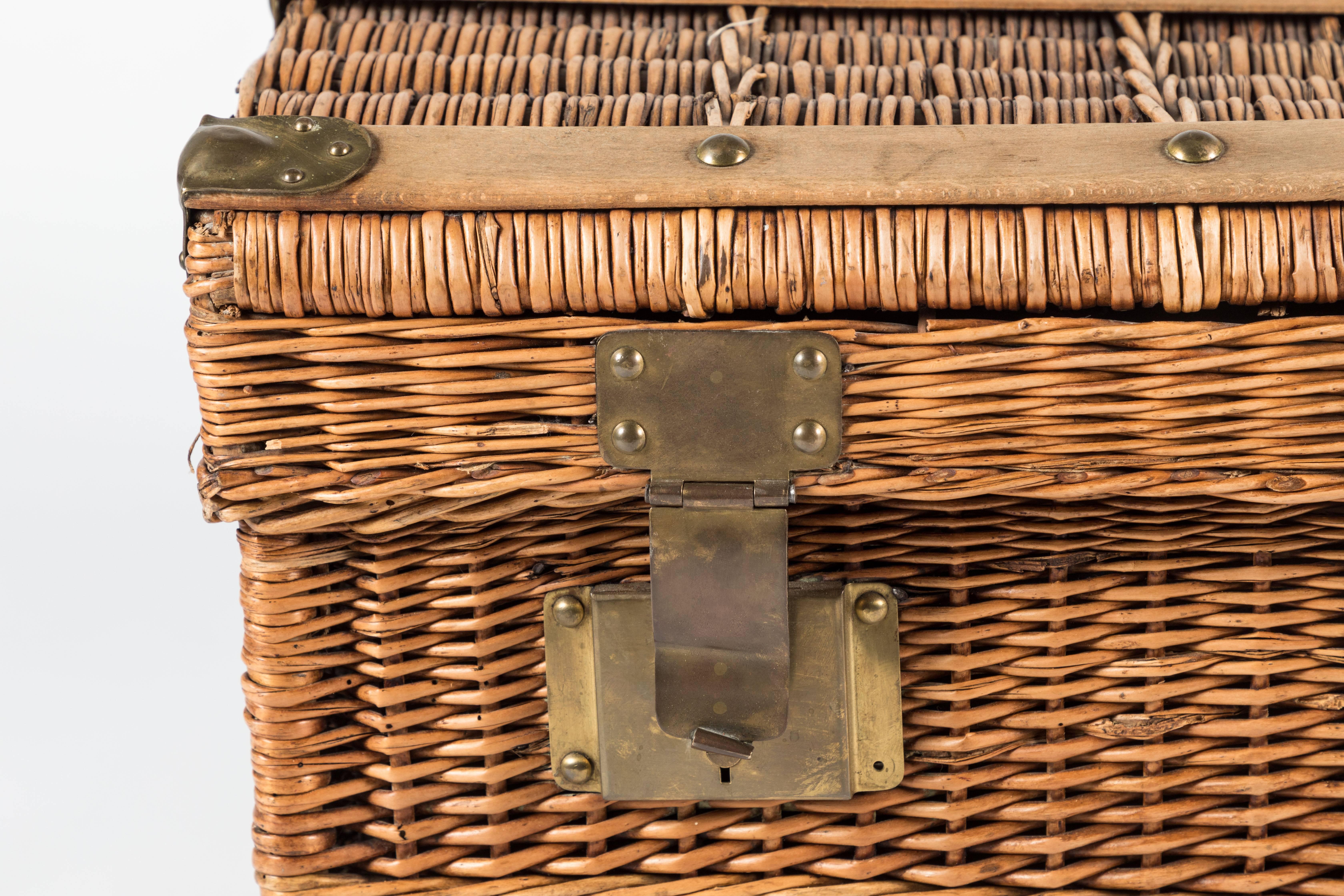 Wicker Kenyan Basket For Sale