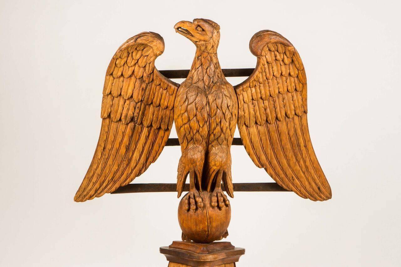 19th Century Northern European Lectern in Carved Fruitwood For Sale 2