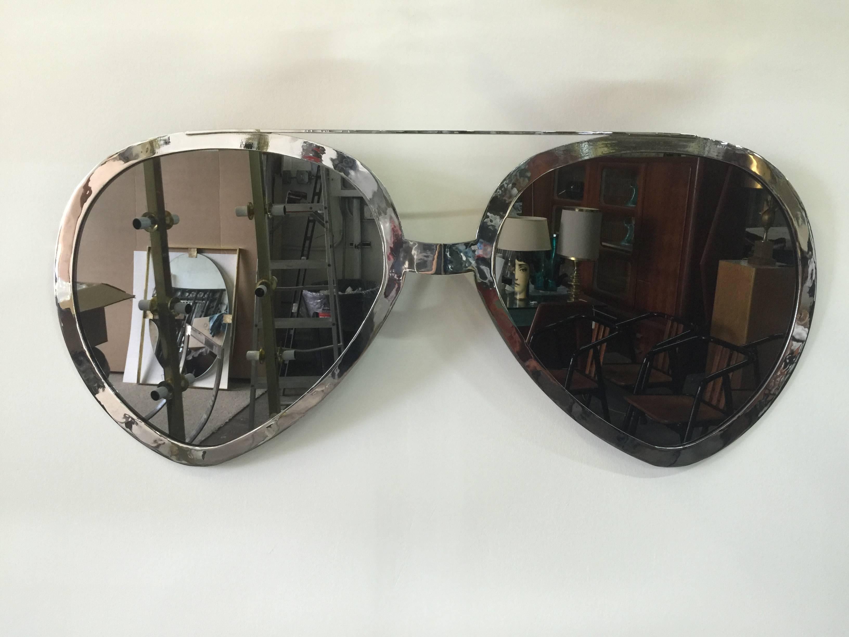 giant sunglasses wall mirror