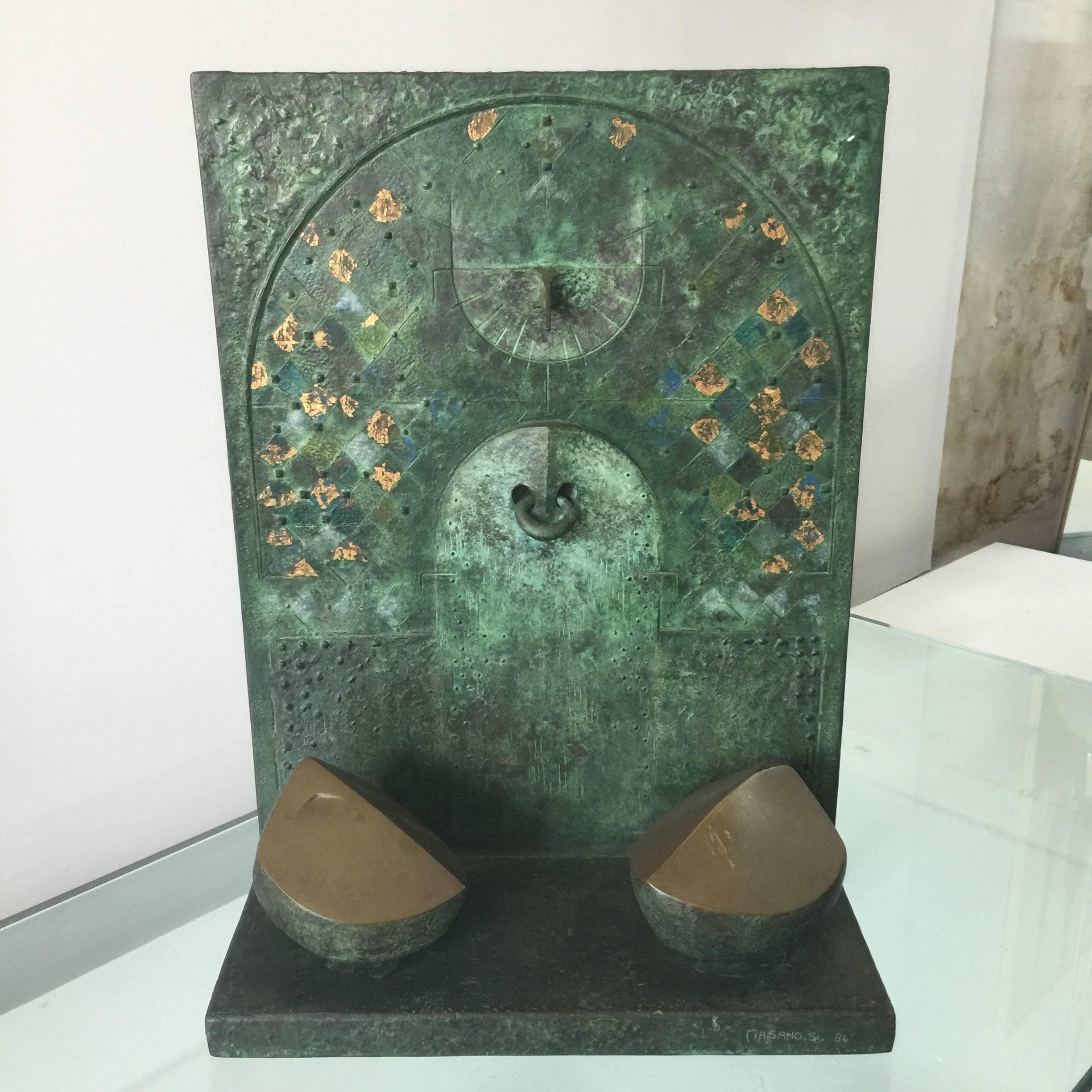Estudio en bronce de Silvana Maisano para el Museo de Arte Moderno de San Francisco Patinado en venta