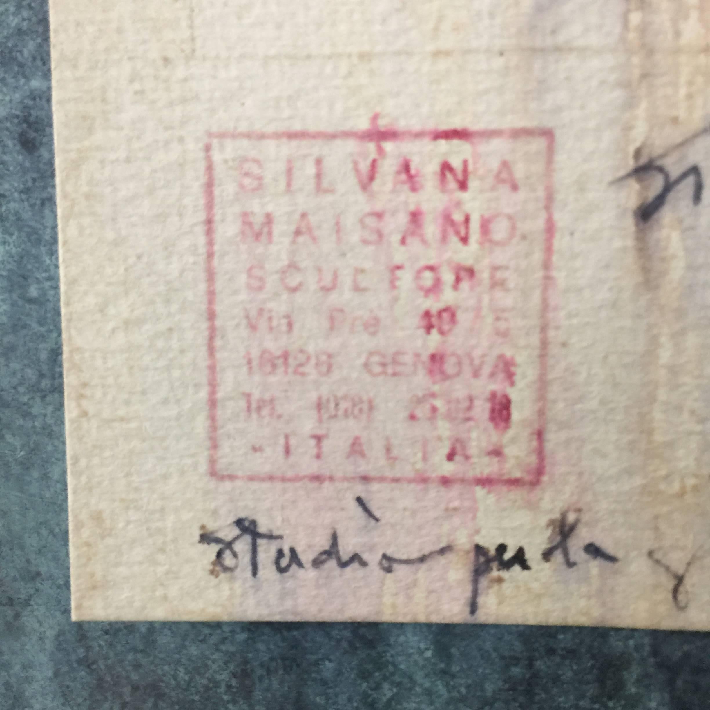 Estudio en bronce de Silvana Maisano para el Museo de Arte Moderno de San Francisco en venta 1