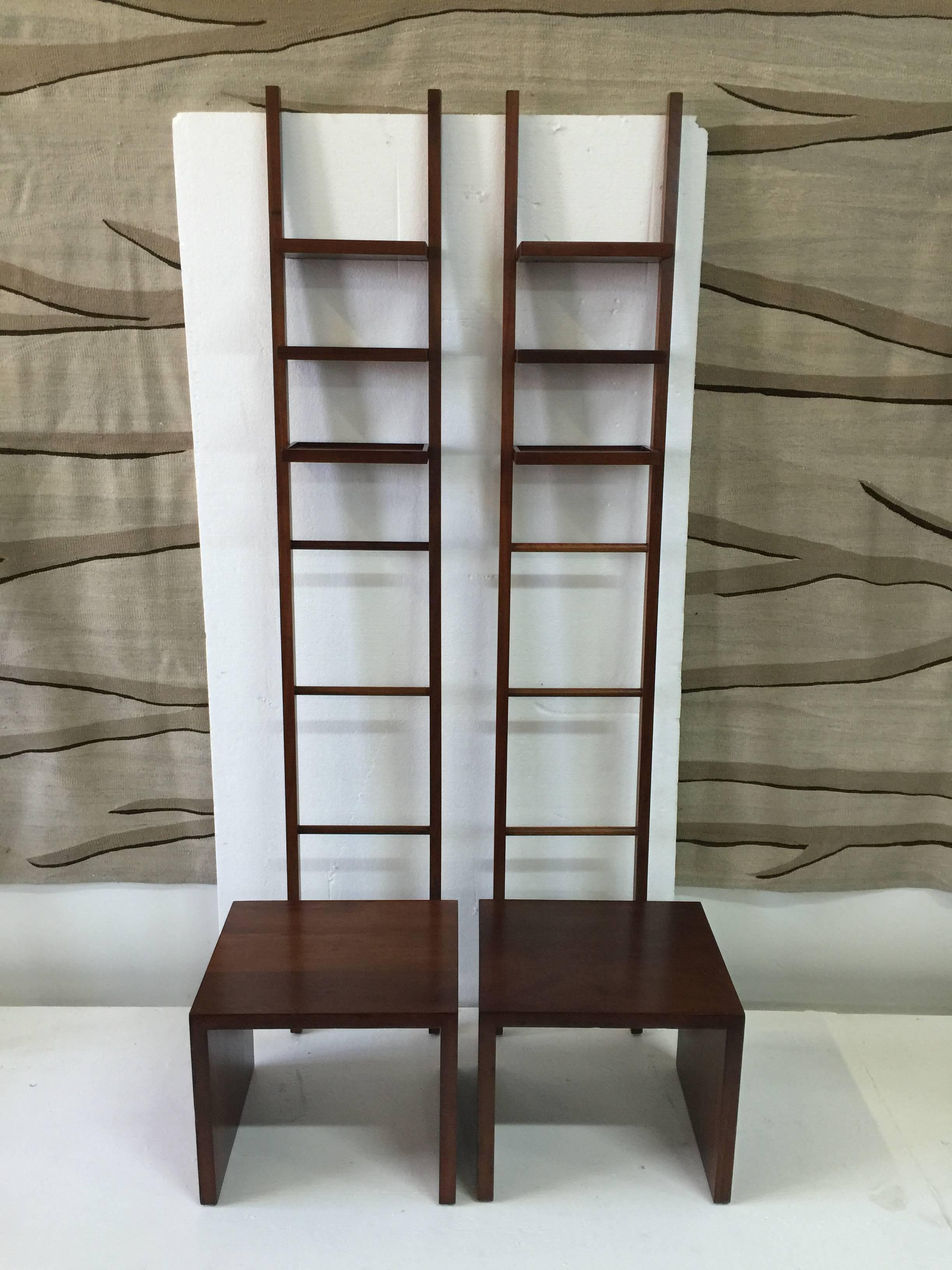 ladder magazine rack